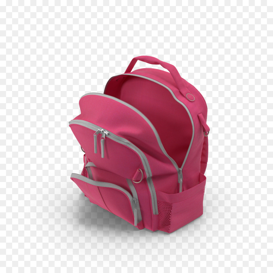 Rucksack Tasche Ranzen - Eine rosa Tasche