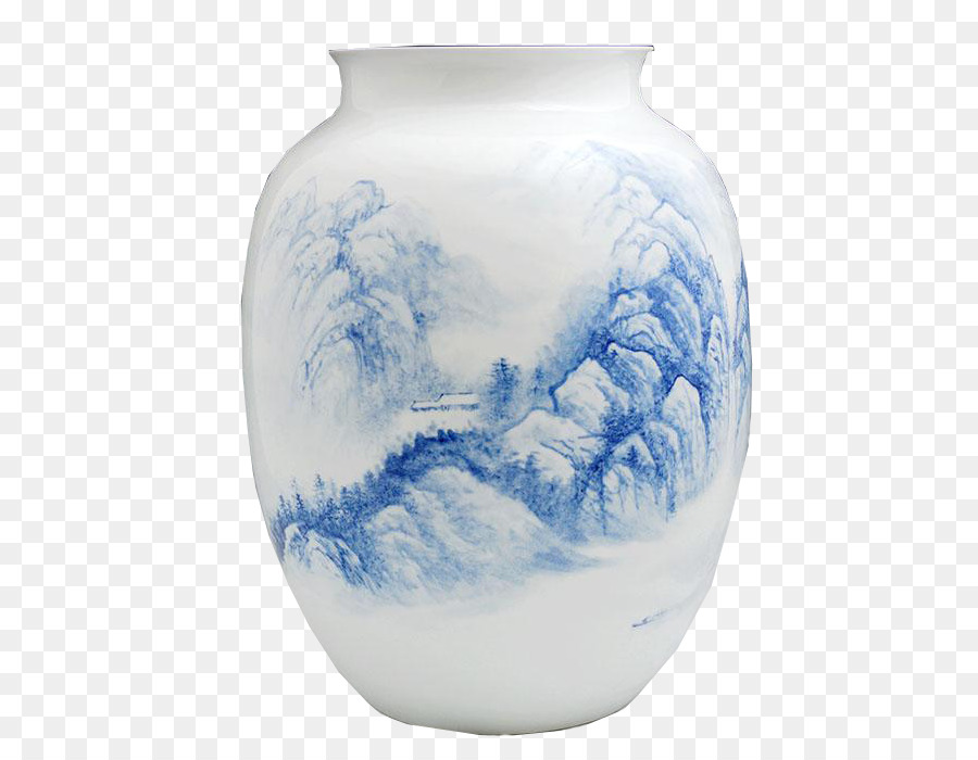 Ceramiche cinesi u53e4u4ee3u74f7u5668 Porcellana Blu e bianco ceramica - Vaso in ceramica
