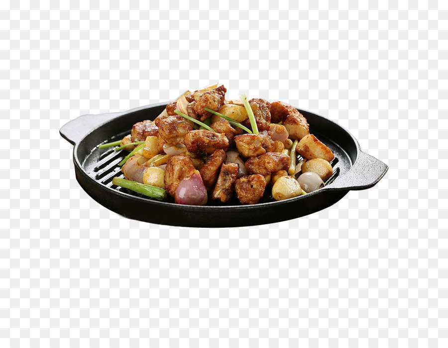 Küche: Chinesisch Gebraten Huhn Fleisch Rezept - Stir-fried chicken