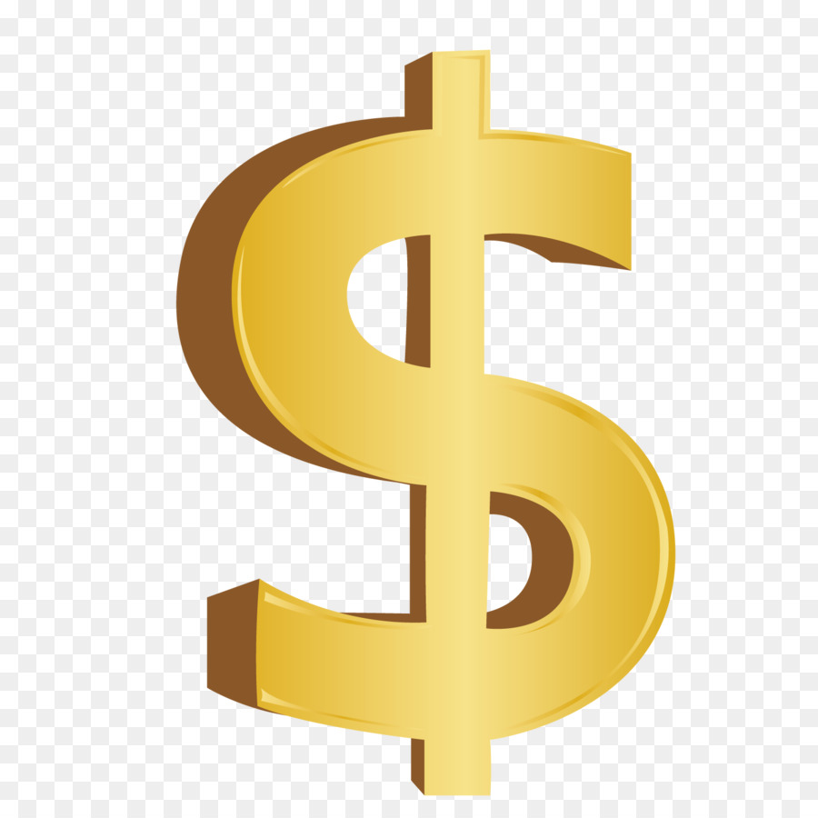 Segno di dollaro Scalable Vector Graphics Simbolo - vettoriale simbolo del denaro