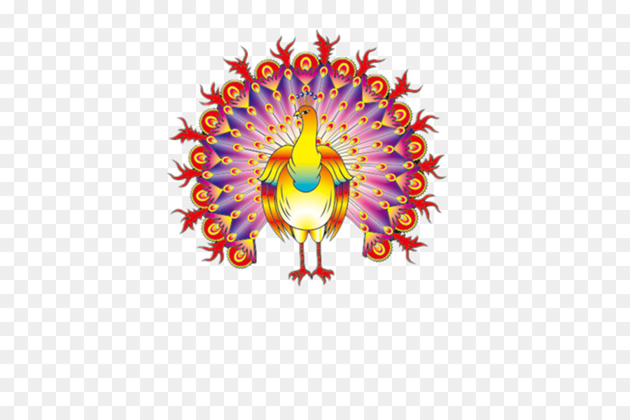 Chim Công - Peacock mở màn hình