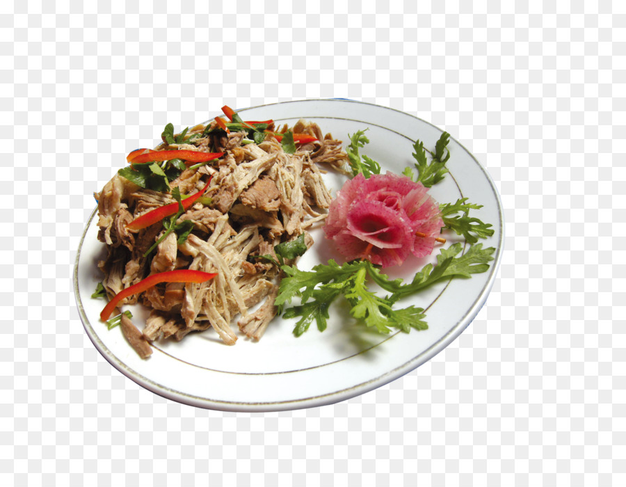 Rot Kochen-Gehacktes-Reis-Thai-Küche Fast food - Schwein Pilz