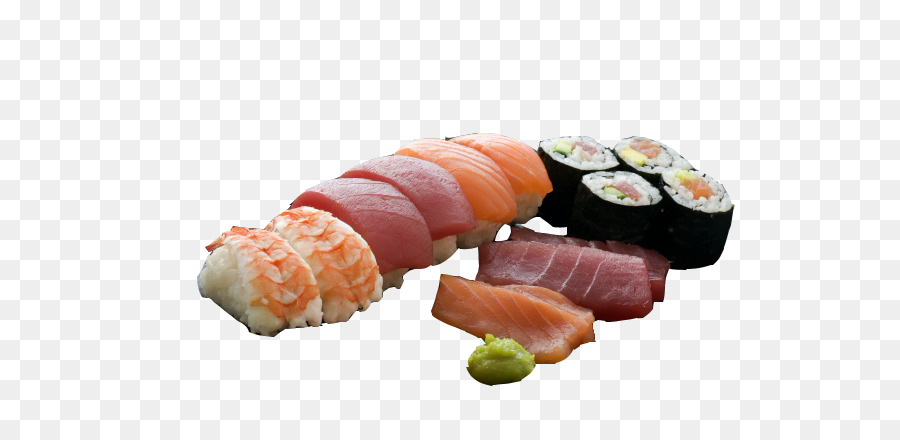 Sushi-Japanische Küche Sashimi Rodxedzio Makizushi - Garnelen und Fisch sushi