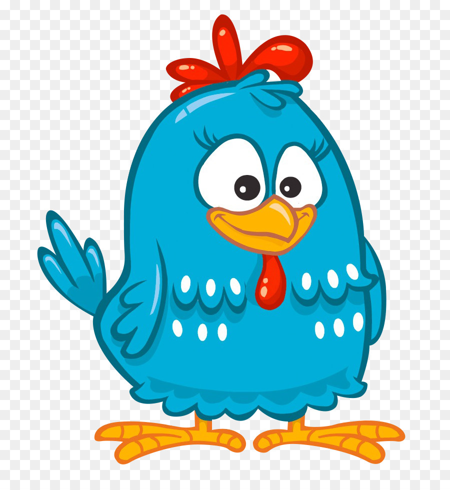 Brasilien Huhn Papier Chicken Invaders Brigadier - Blaue Küken