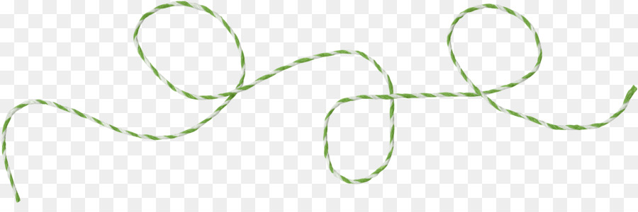 Material-Körper-piercing-Schmuck-Marke Schrift - Schöne grüne Seil