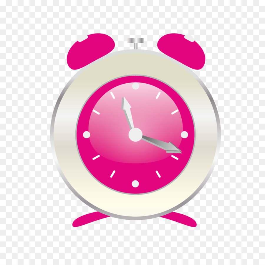 Đồng hồ báo thức Tải - Dễ thương màu hồng đồng hồ báo thức