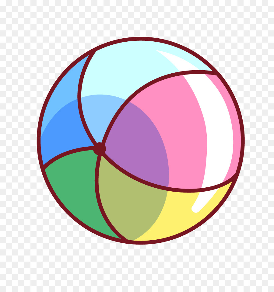 Clip art a sfera - pallone da spiaggia