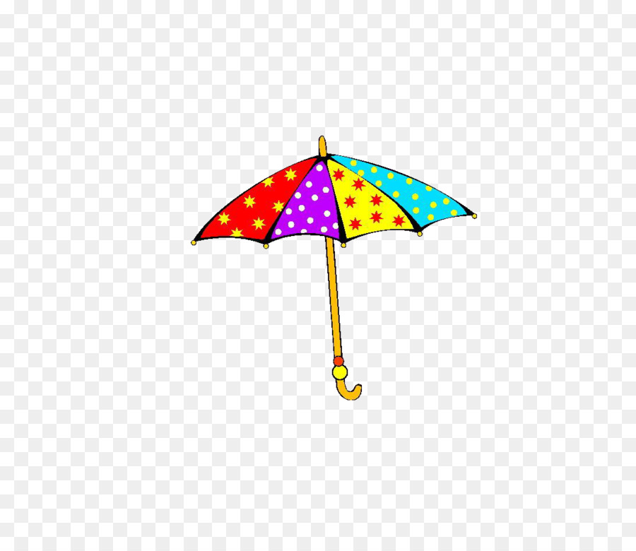 Schreiben Arbeitsblatt Regenschirm - Farbige Dach
