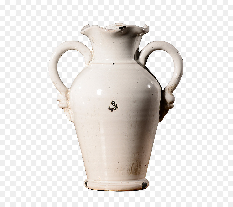 Vase Krug - Ohren weiße vase material