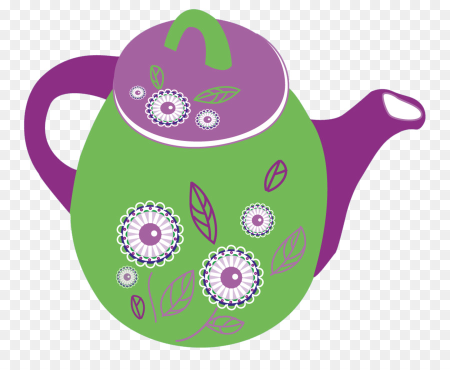 Teekanne Wasserkocher Clip-art - Green Wasserkocher