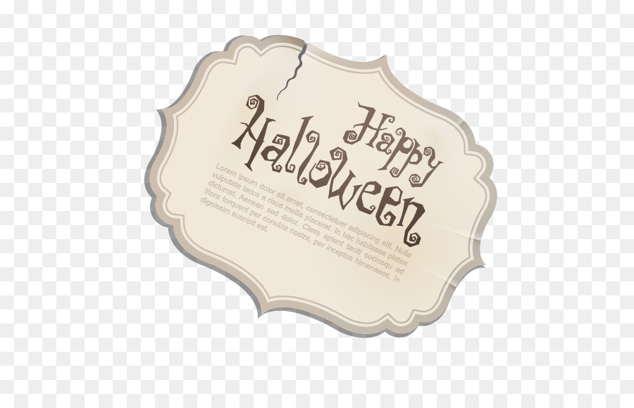 Halloween-Papier Jack-o-lantern Poster - Halloween tags