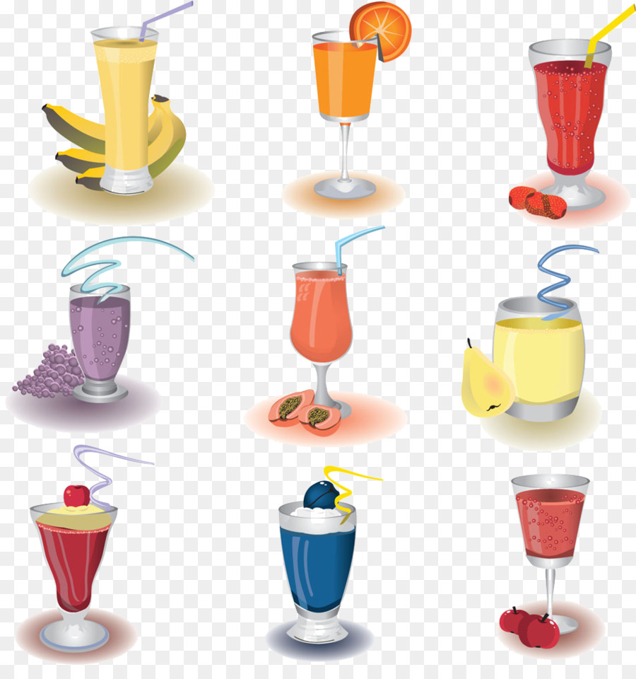 Smoothie-Milchshake Saft-Cocktail-Gesundheit-shake - Obst Getränke, Symbol, design