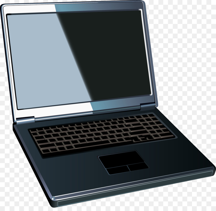 Laptop-Computer hardware Personal computer von Transparenz und Transluzenz - Notebook-Vektor-material
