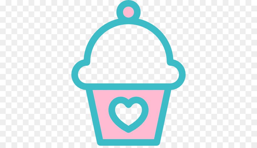 Herz-Kuchen-Symbol - Eis