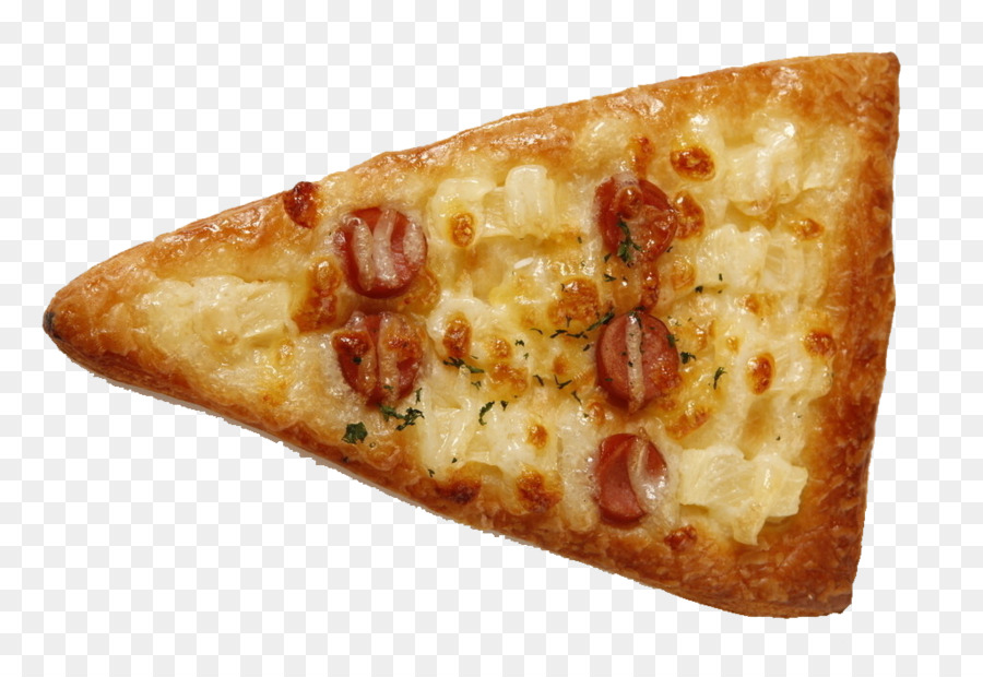 Sizilianische pizza Schinken mit europäischer Küche Brot, Wurst - Dreieck-Brot