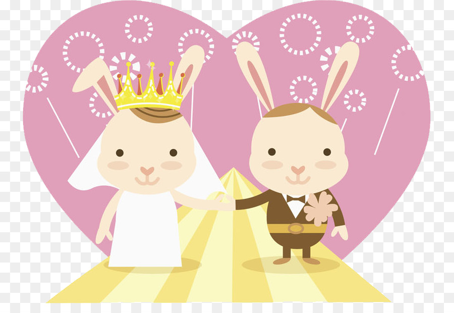 Coniglio Coniglietto di Pasqua Matrimonio Clip art - Matrimonio Bunny