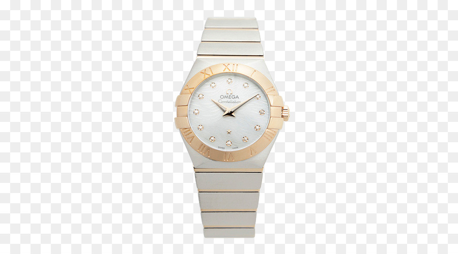 Đồng hồ đeo Kim loại - Omega loạt Nữ thạch anh