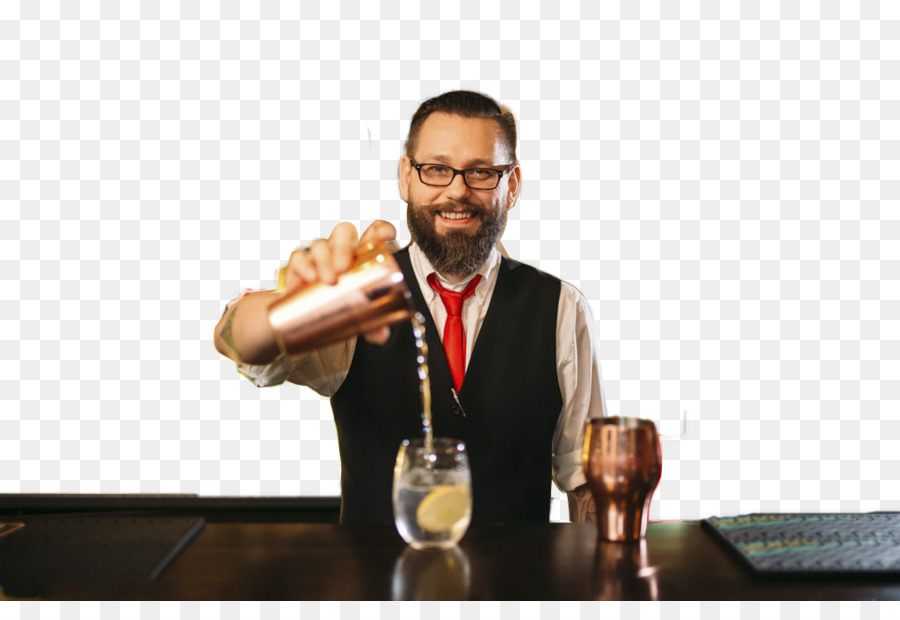 Cocktail pha chế uống Rượu - Một người đàn ông uống thức uống