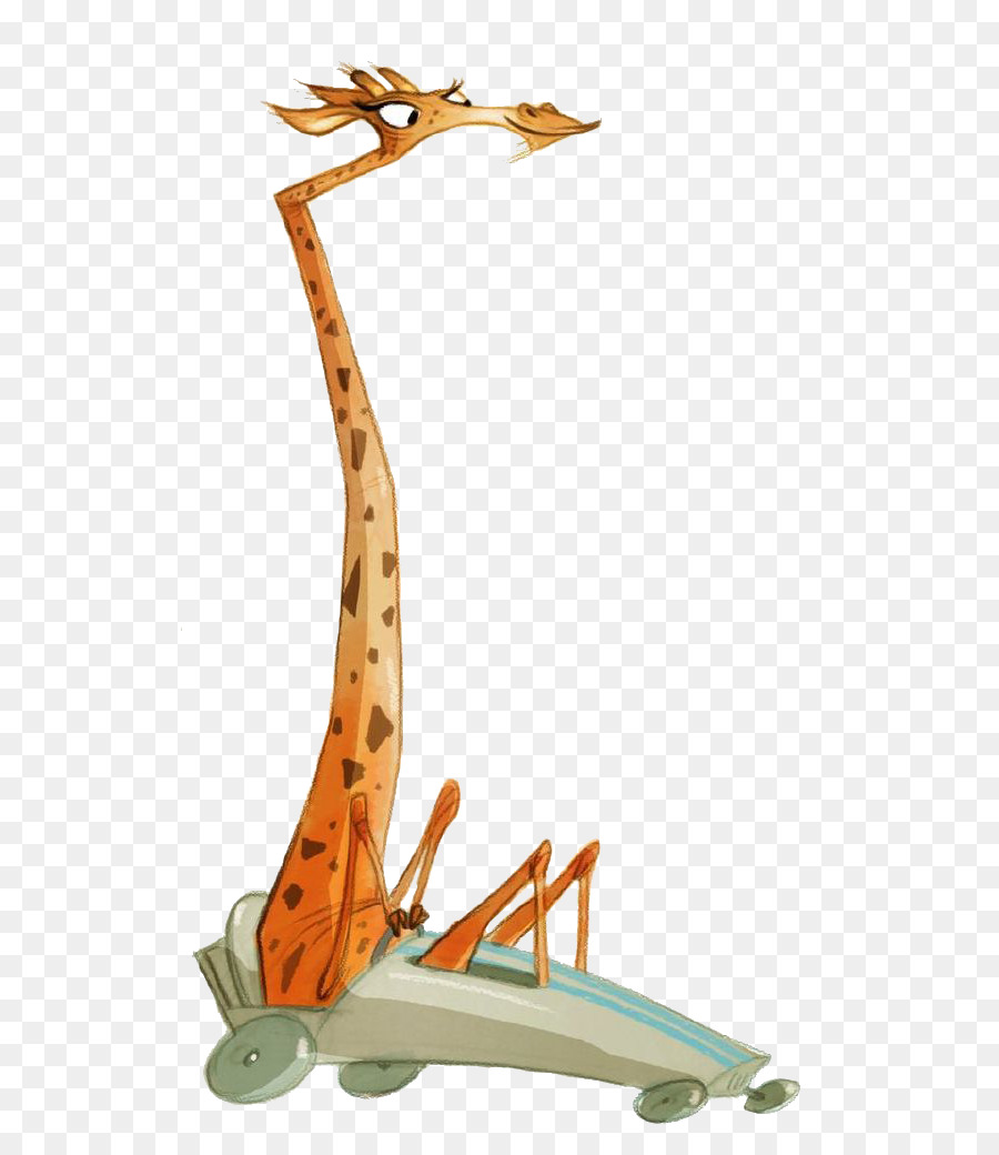 Melman Die Giraffe Zeichnung Illustrator Illustration - Handbemalte giraffe,Giraffe illustration