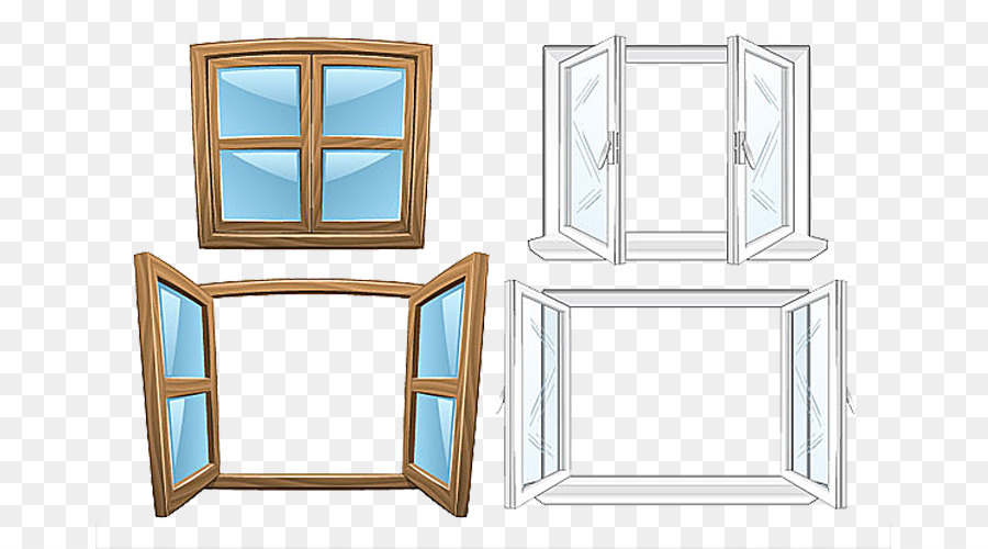 Fenster-Royalty-free clipart - Fenster-Verglasung material