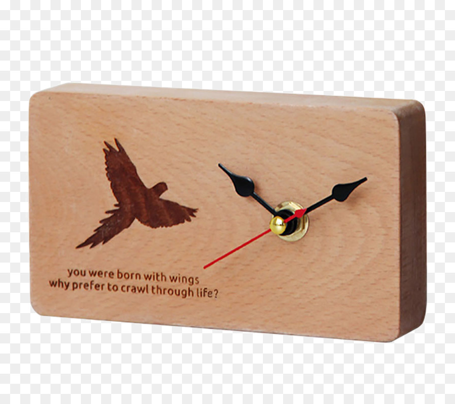 Nord Europa, Orologio Di Tabella - Semplice legno, animale, uccello orologio