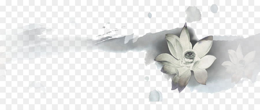 Giấy trắng và Đen thiết kế đồ Họa Nền - Mực lotus