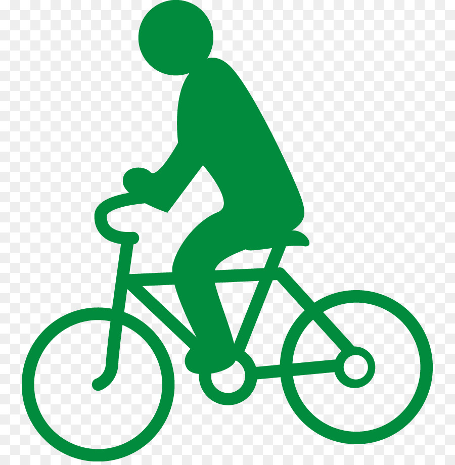 Đạp Xe Đạp Biểu Tượng - Xanh, đàn ông, một chiếc xe đạp