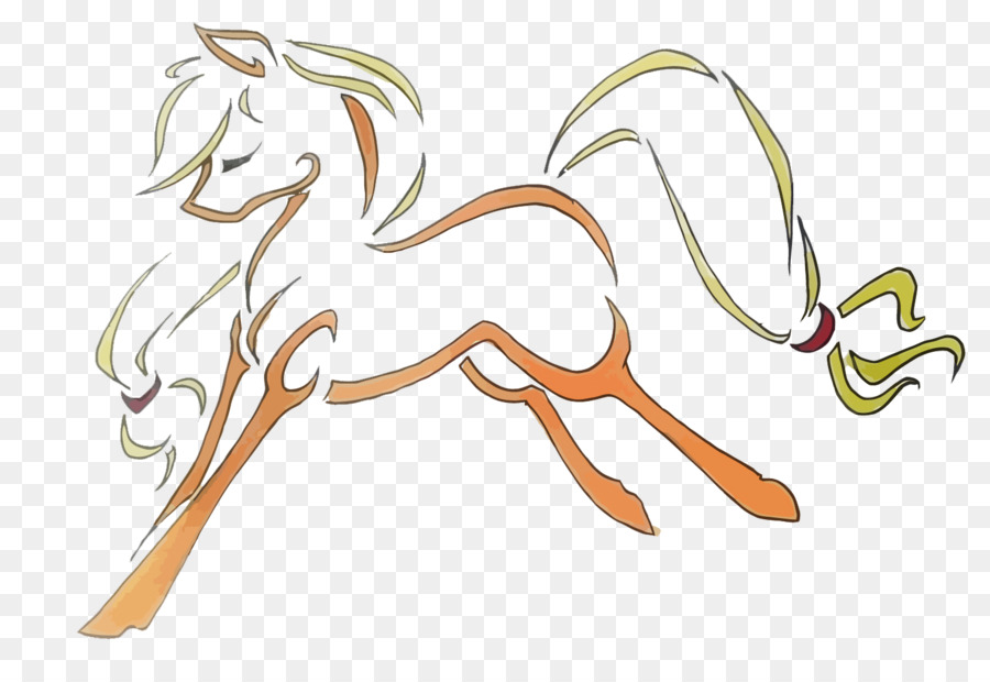Pintabian Applejack Abbildung - Vektor-hand-painted horse