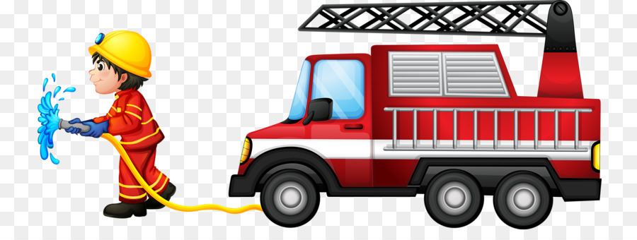 Il motore di fuoco Vigile del fuoco della stazione di Fuoco Royalty-free Clip art - Vigili del fuoco