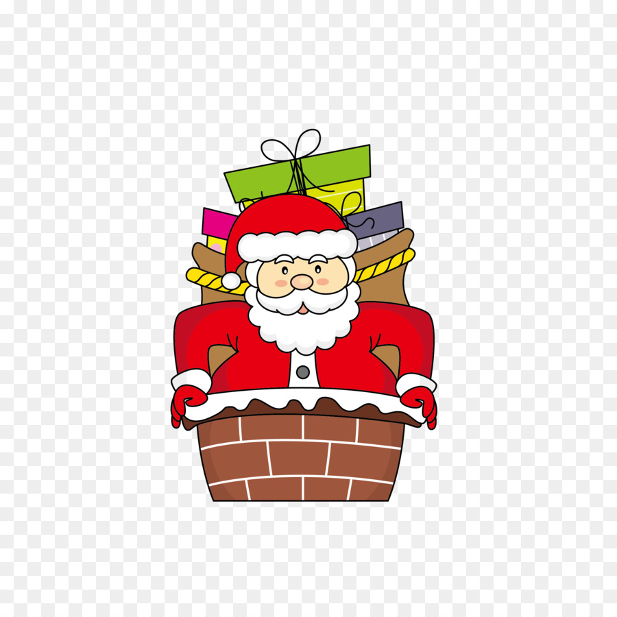Weihnachtsmann-Zeichnung-Illustration - Santa Claus Download