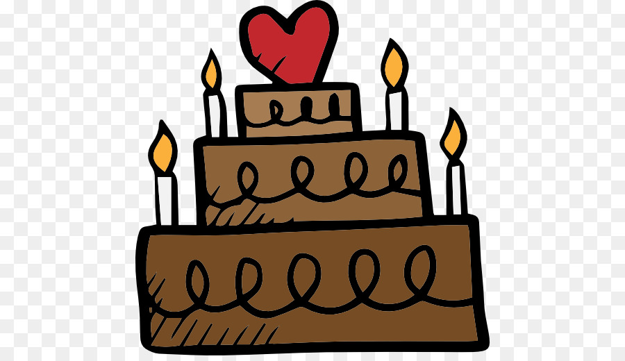 Geburtstag Kuchen Torte Cupcake-Symbol - Geburtstagskuchen