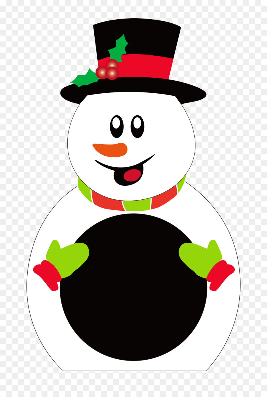 Giáng sinh Clip nghệ thuật - Snowman cắm véc tơ sơ đồ