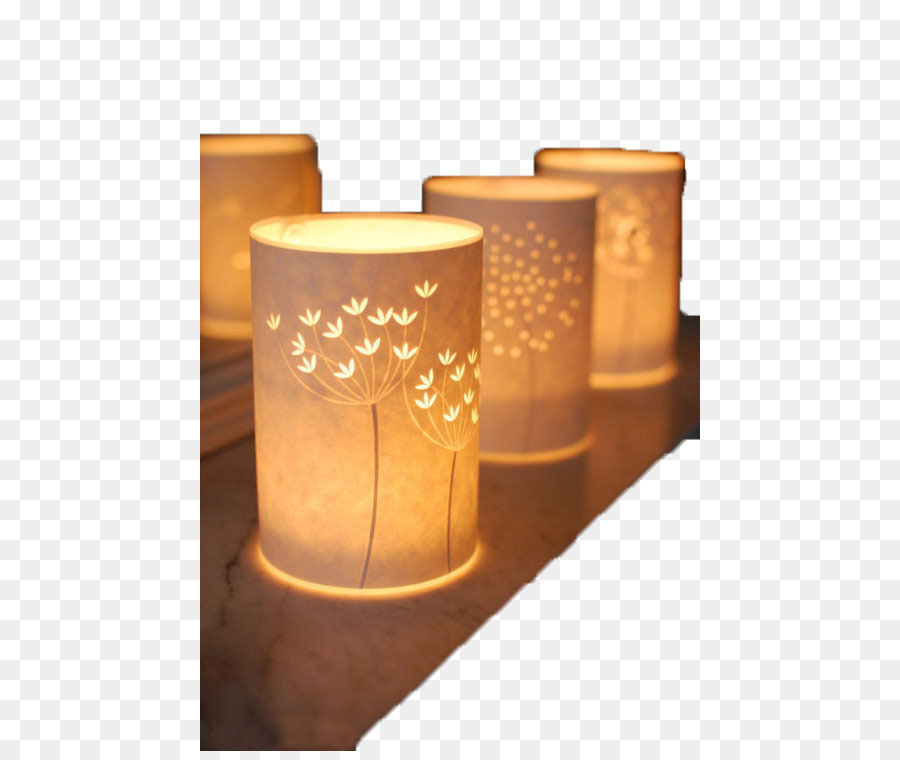 Licht-Tisch lampion Papier Laterne - Licht