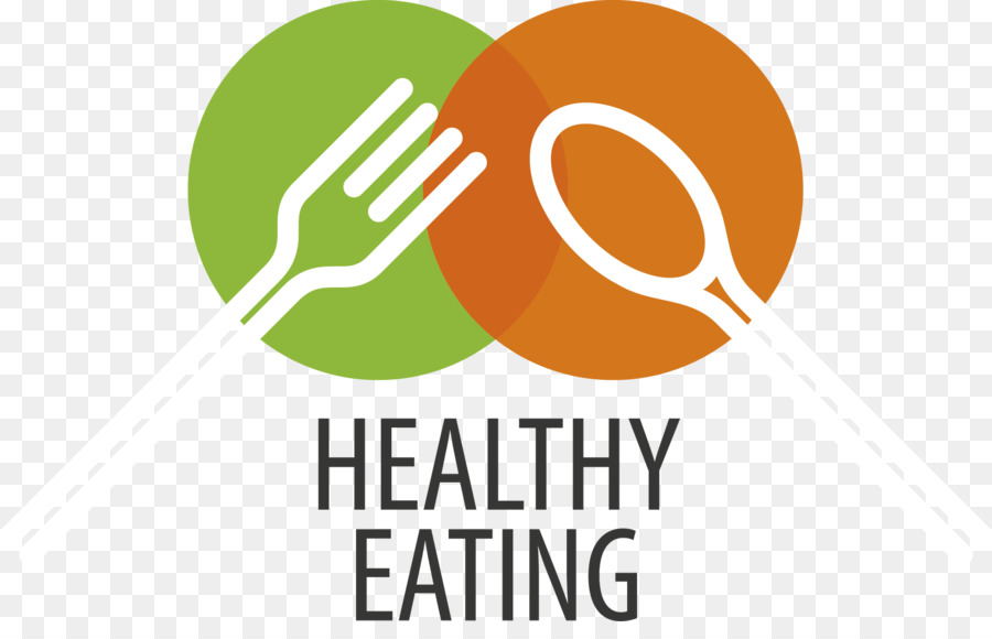 Logo Gesunde Ernährung Gesundheit Essen - Getriebe Messer und Gabel