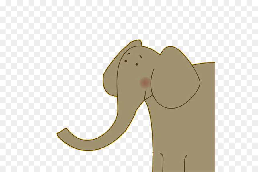 Afrikanischer Elefant Indischer Elefant - Einfache baby-Elefanten