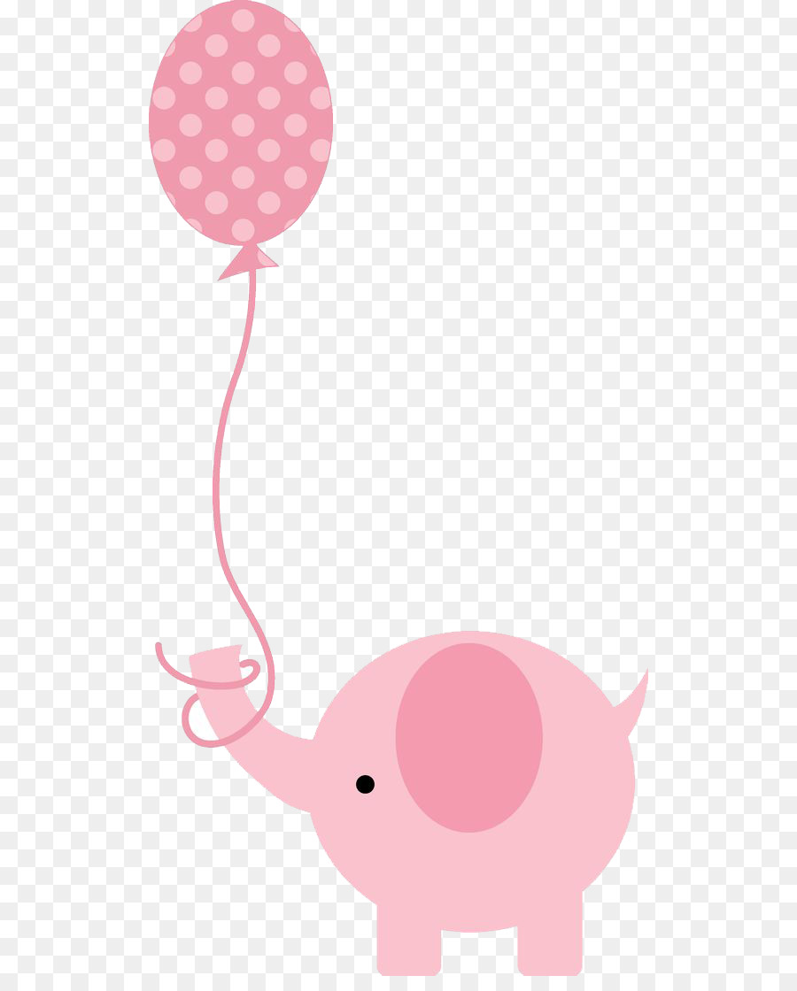 Papier Säugling Zeichnung Clip art - Rosa Luftballons