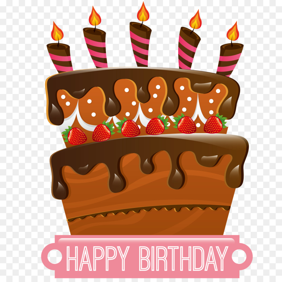 Geburtstag-Kuchen-Eis-Kuchen-Schokolade-Kuchen-Cupcake - Geburtstagskuchen