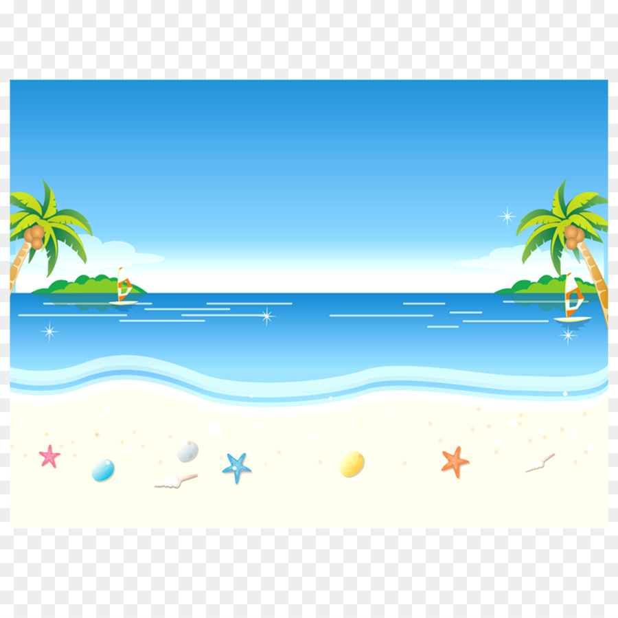 Background Frame Summer Frame png download - 1000*1000 - Free Transparent  Beach png Download. - CleanPNG / KissPNG