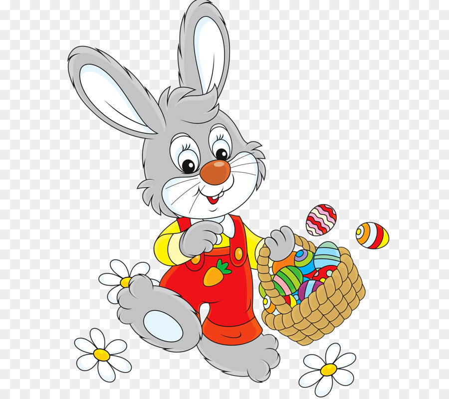 Easter Bunny Easter egg Illustration - Niedlichen Kaninchen