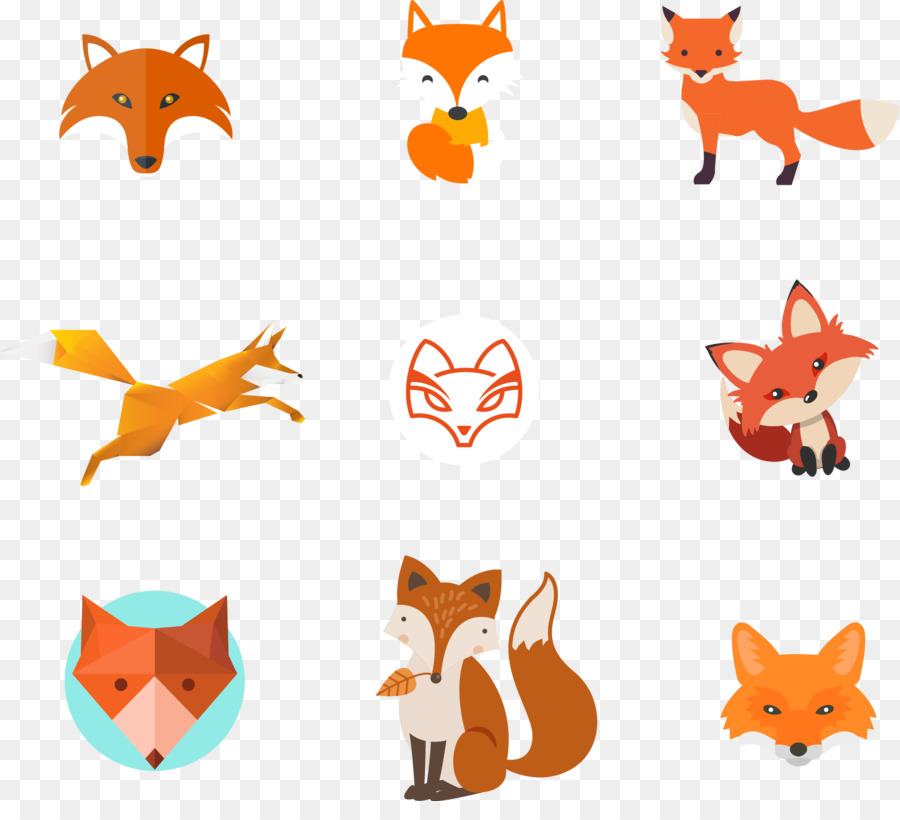 Fox Clip art - volpe dei cartoni animati