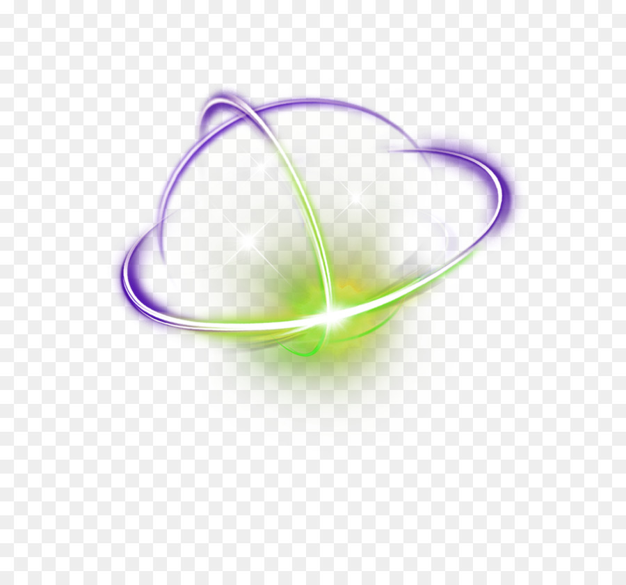 Licht Kreis Grün - Grüne Frische-Kreis-Licht-Effekt-Element