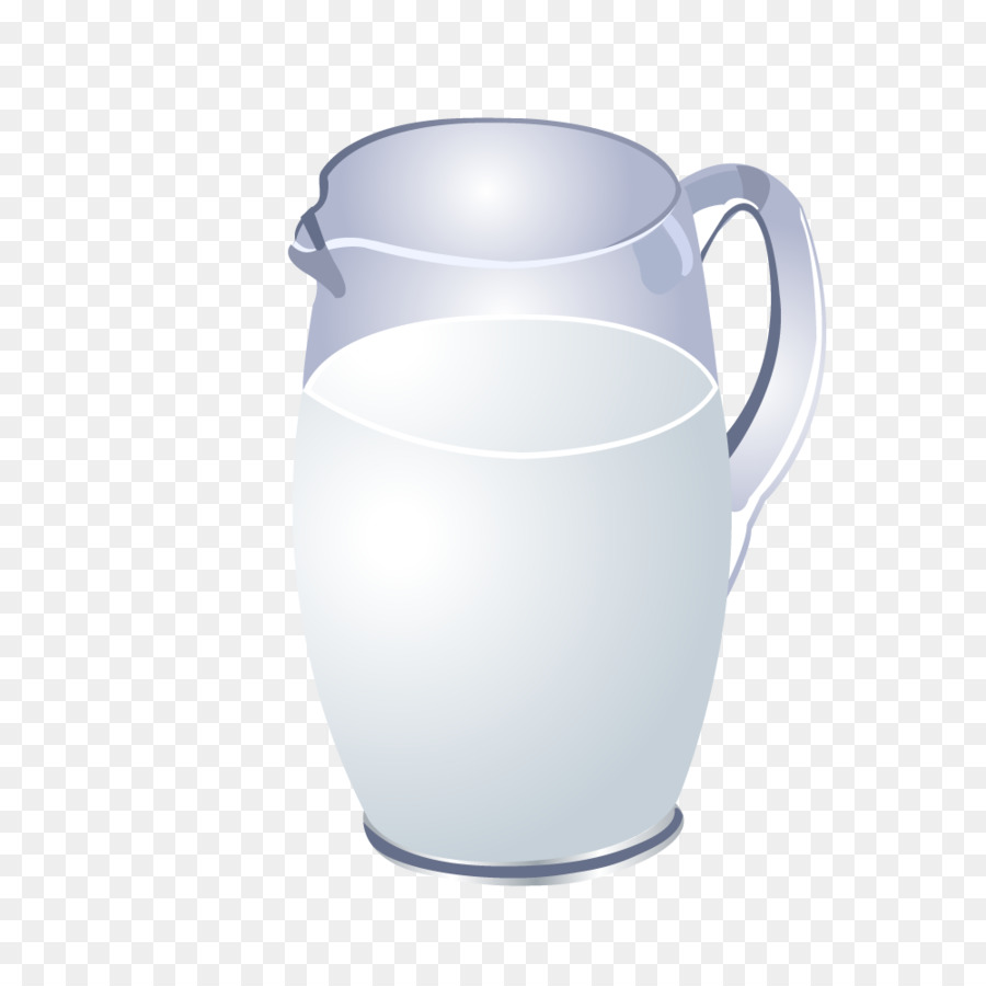 Milch Stoffwechsel Essen Clip art - Vektor-Wasserkocher