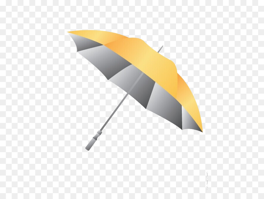 Regenschirm - Ein gelber Regenschirm