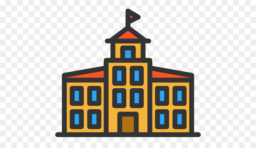 Scalable Vector Graphics National Secondary School Symbol - Ein Schulgebäude