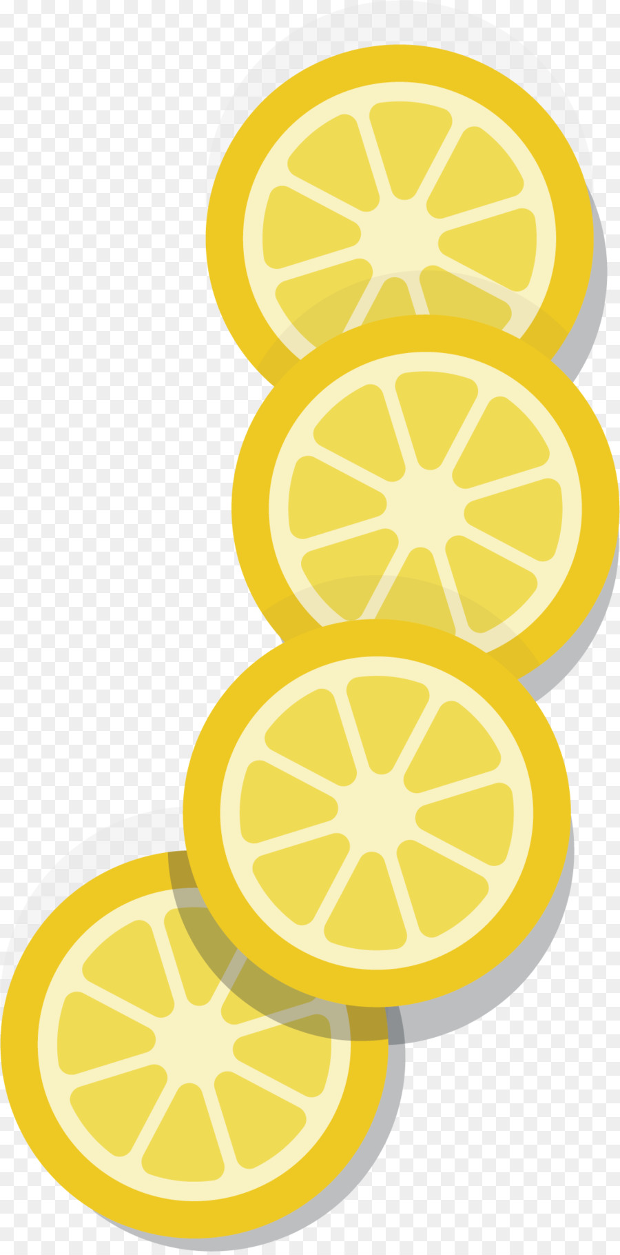 Zitrone Auglis - Frische zitronenscheibe