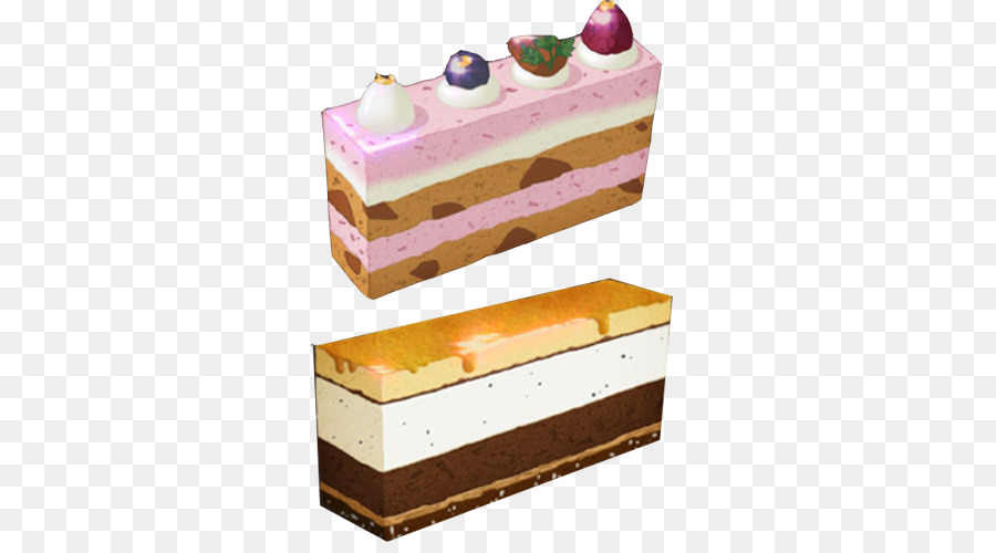 Geburtstag-Kuchen-Törtchen-Sahne-Brot-Butter - Brot und butter mit der hand Malerei material-Bild