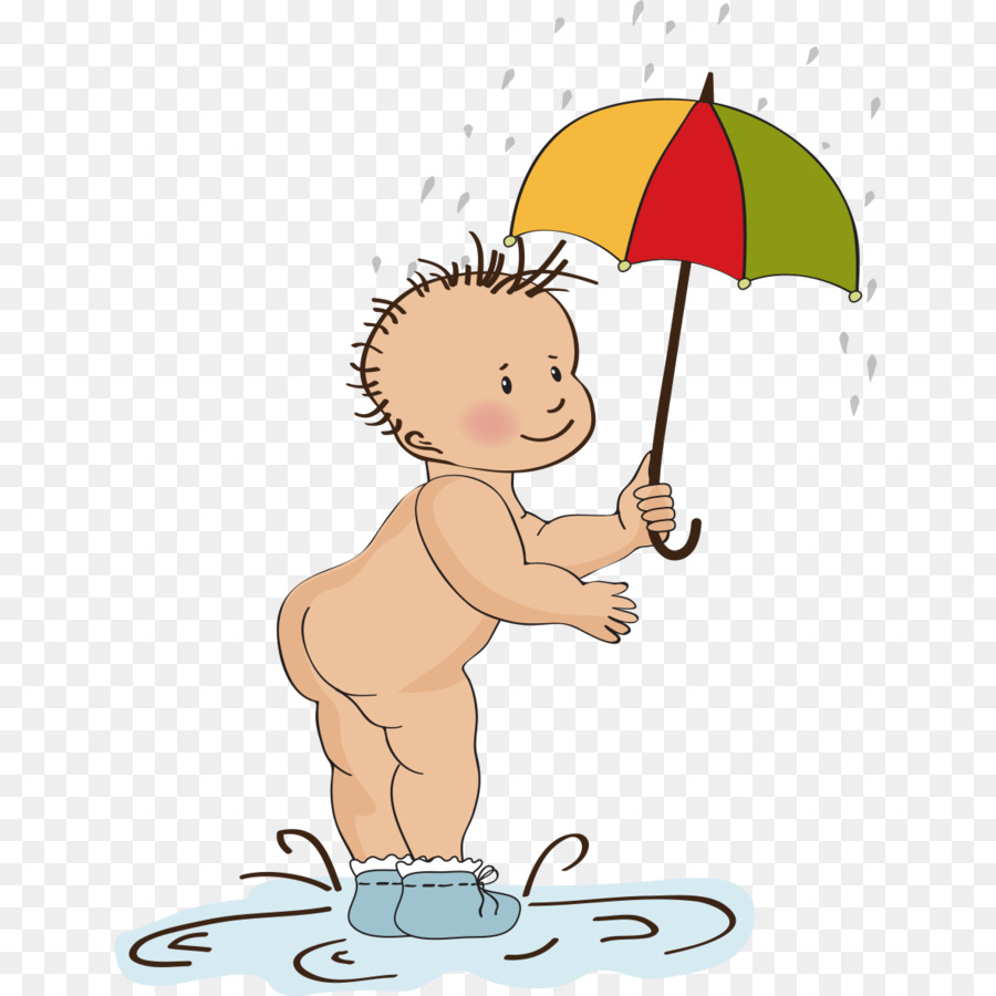 Hochzeit Einladung Baby-Dusche Baby Clip art - Regen, Kind, Bild