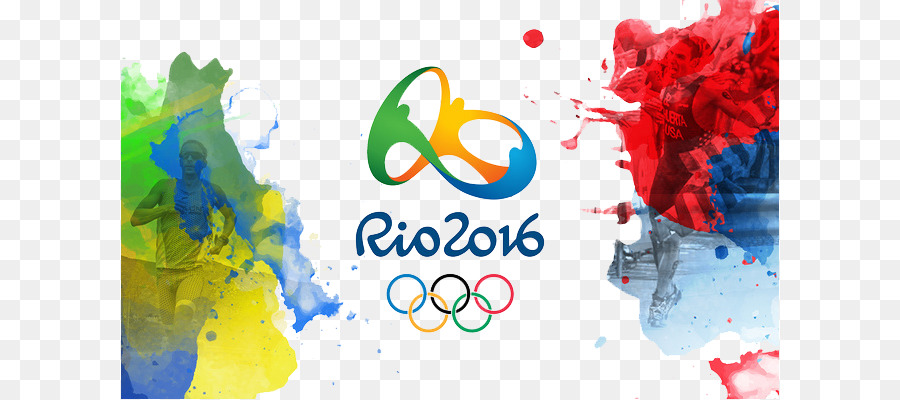 Olympischen Sommerspiele 2016 Eröffnungszeremonie der Olympischen Sommerspiele 2012 in Rio de Janeiro die FIFA Fussball-Weltmeisterschaft 2014 - Rio Olympia-Aquarell-hintergrund