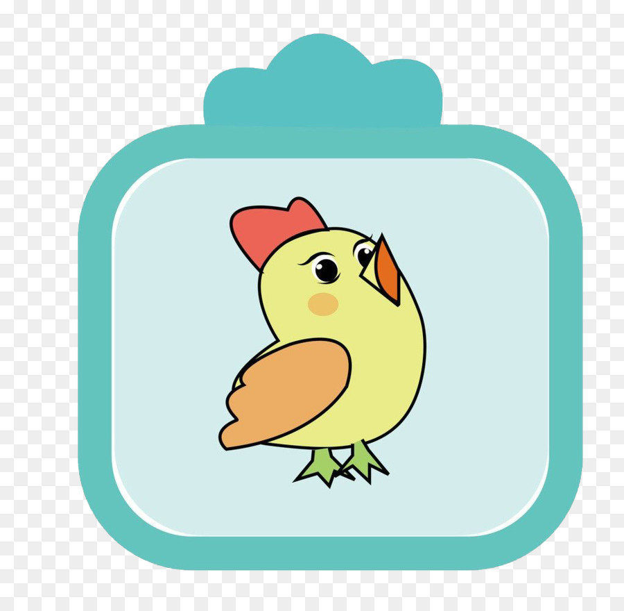 Pollo zodiaco Cinese Gallo Moe Animazione - Piccolo Meng pollo borsa di acqua calda