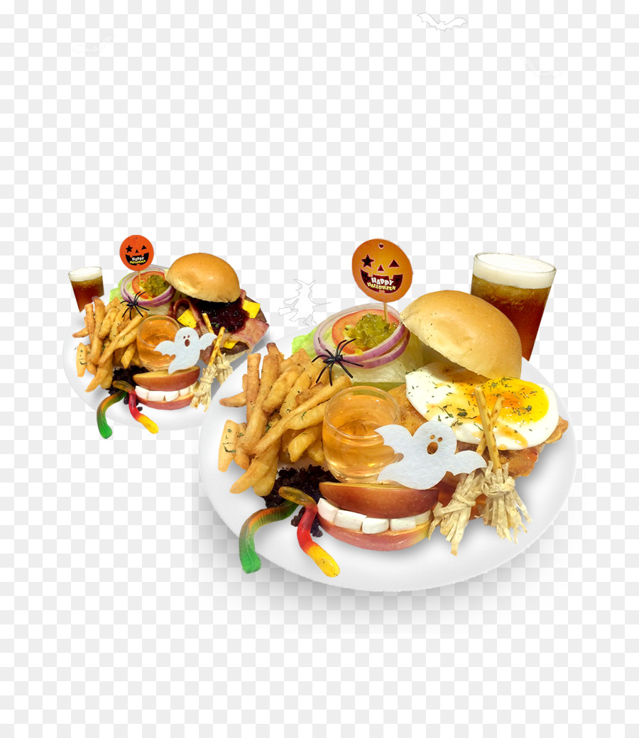 Hamburger Fast-food-Halloween - Halloween